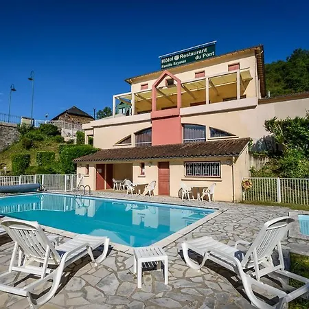 Hotell Logis Restaurant Du Pont Ambialet